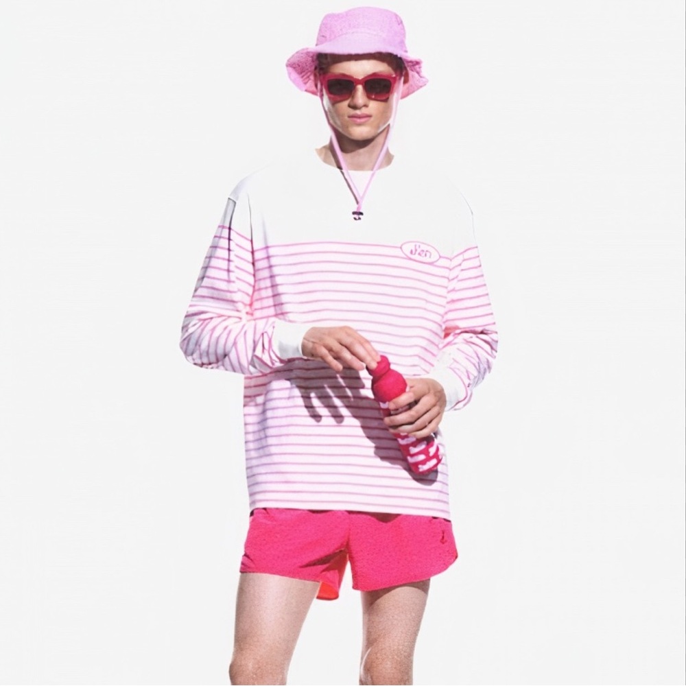 Barbie x Zara Long Sleeve Striped T-Shirt